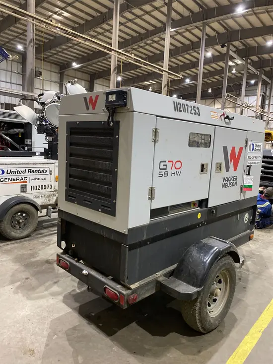 2021 Wacker Neuson G70 T4F Diesel Generator