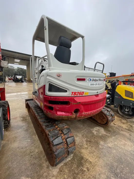 2018 Takeuchi TB260 Mini Excavator