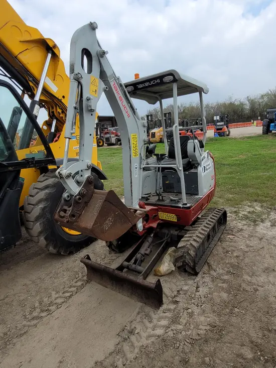 2018 Takeuchi TB216 Mini Excavator