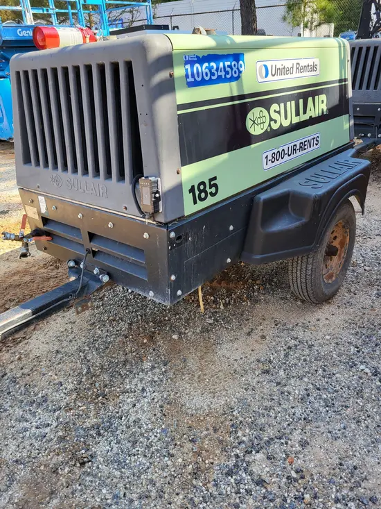2017 Sullair 185DPQ-KU-T3 Air Compressor