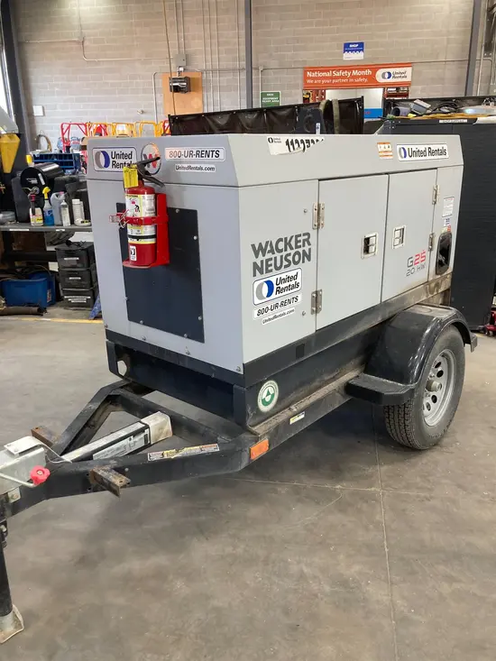2021 Wacker Neuson G25 T4F Diesel Generator