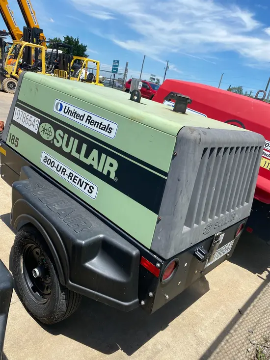 2018 Sullair 185DPQ-KU-T3 Air Compressor