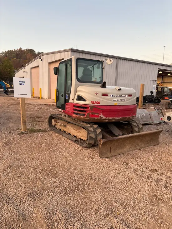 2018 Takeuchi TB290C Mini Excavator