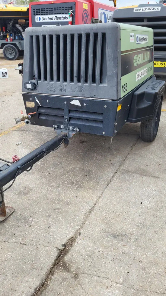 2018 Sullair 185DPQ-KU-T3 Air Compressor