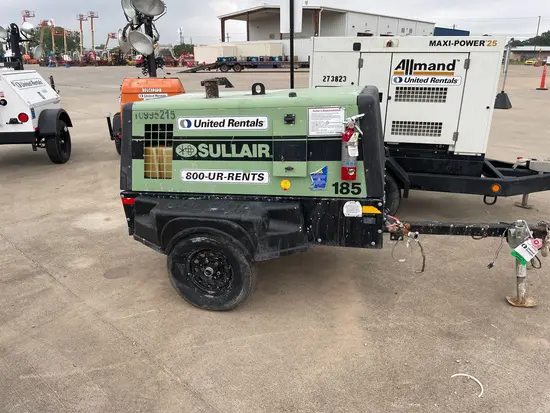 2019 Sullair 185DPQ-KU-T3 Air Compressor