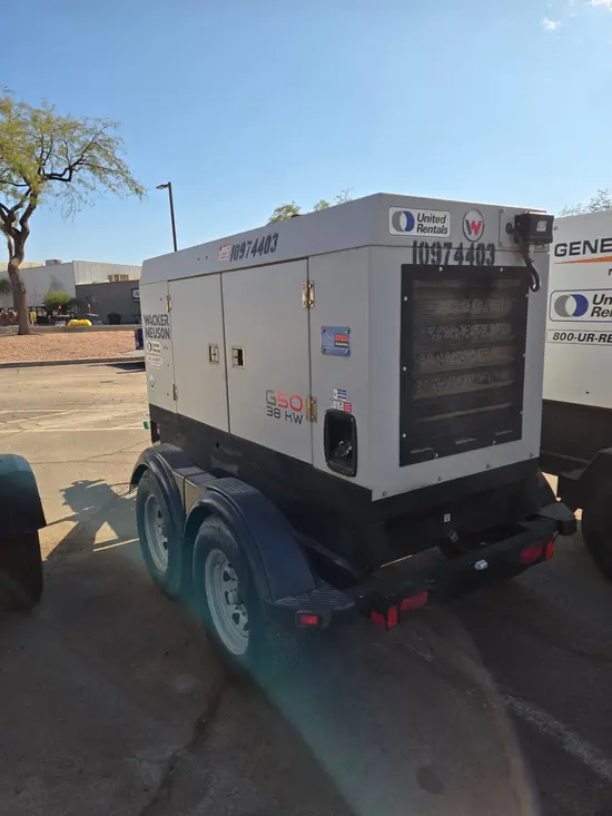 2019 Wacker Neuson G50 T4F Diesel Generator