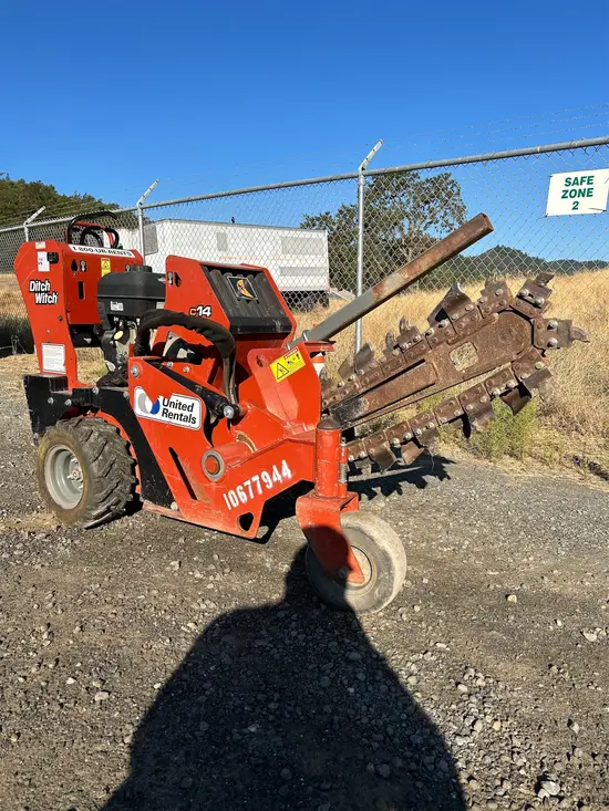 2017 Ditch Witch C14 Walk-Behind Trencher