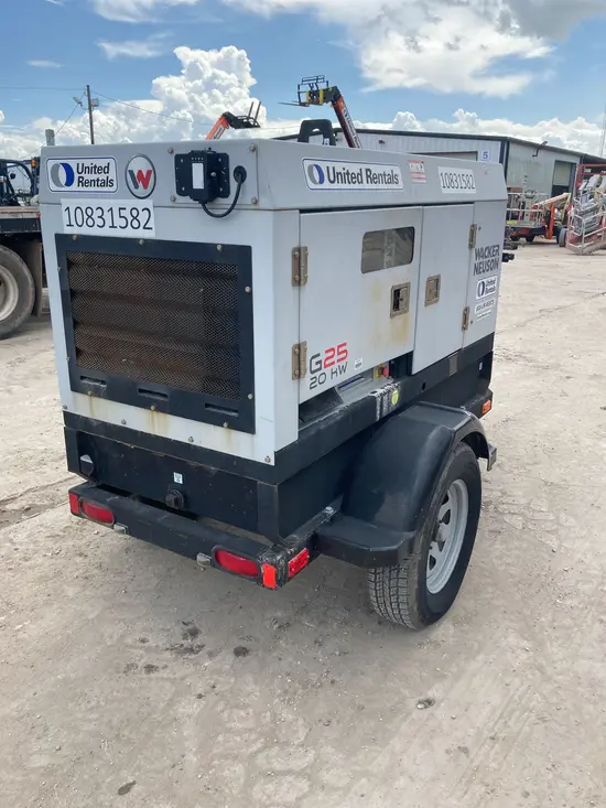 2018 Wacker Neuson G25 T4F Diesel Generator