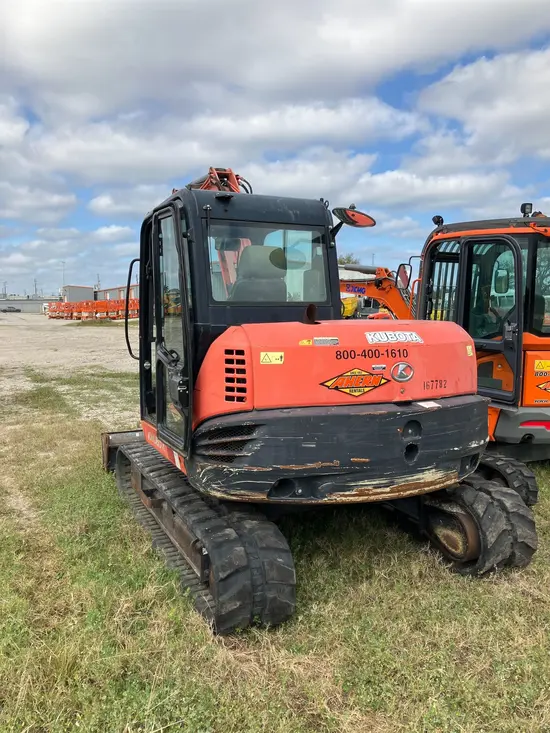 2016 Kubota KX080-4R3A Mini Excavator