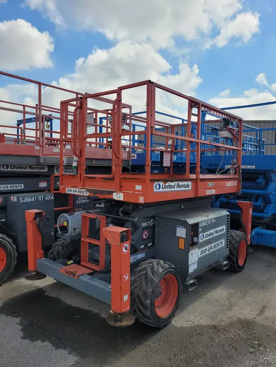 2017 Skyjack SJ6832RT Rough Terrain Scissor Lift