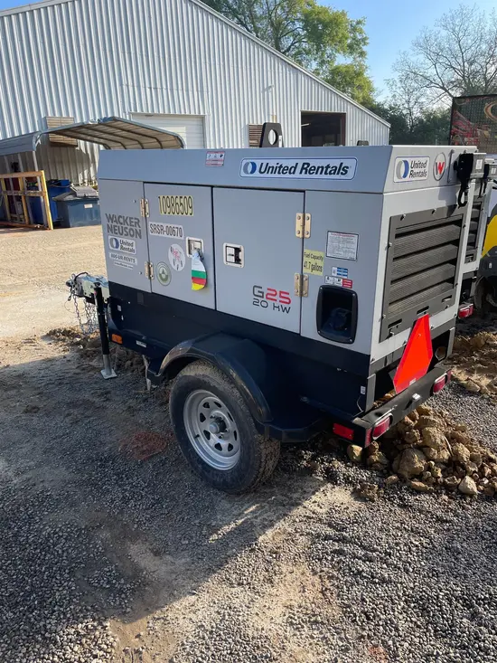 2019 Wacker Neuson G25 T4F Diesel Generator