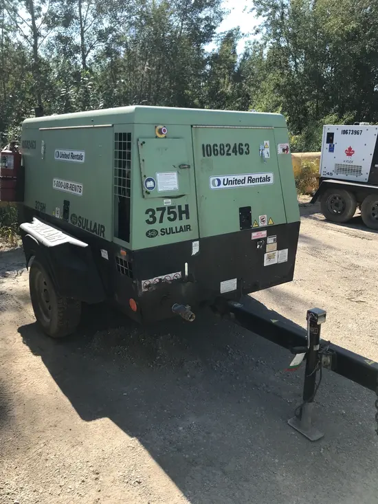2017 Sullair 375DPQ-JD3 Air Compressor