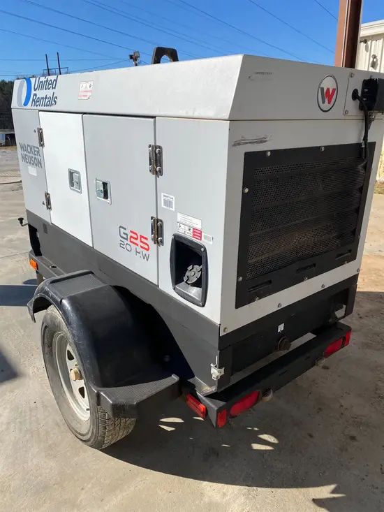 2016 Wacker Neuson G25 T4F Diesel Generator