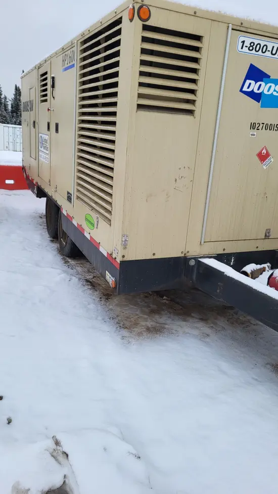 2014 Doosan HP1600WCU-T4I Air Compressor