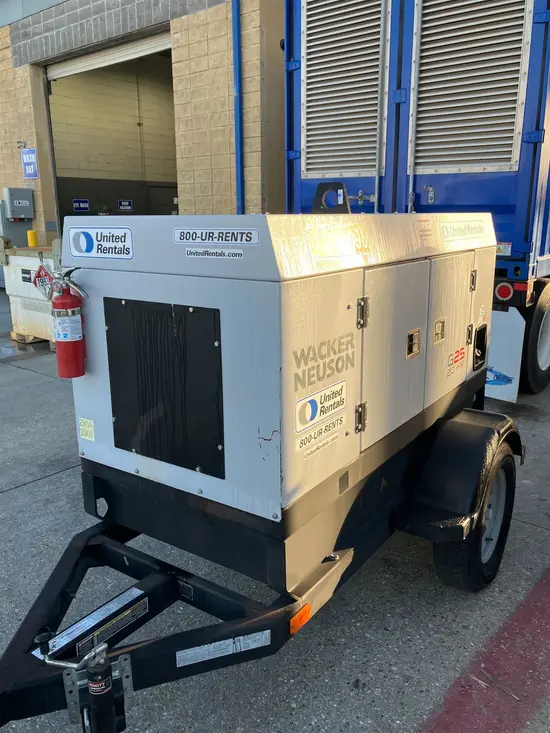 2018 Wacker Neuson G25 T4F Diesel Generator