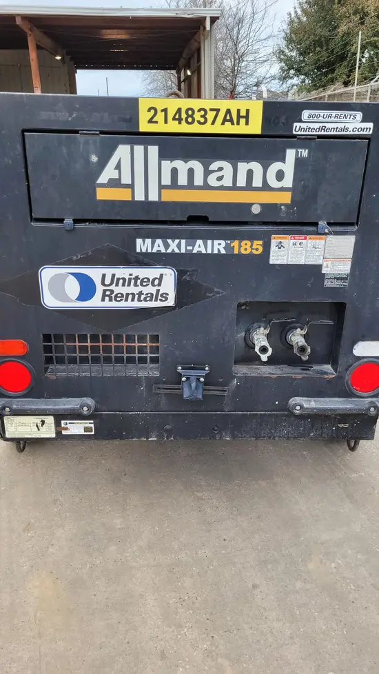 2018 Allmand MAX AIR 185 Air Compressor
