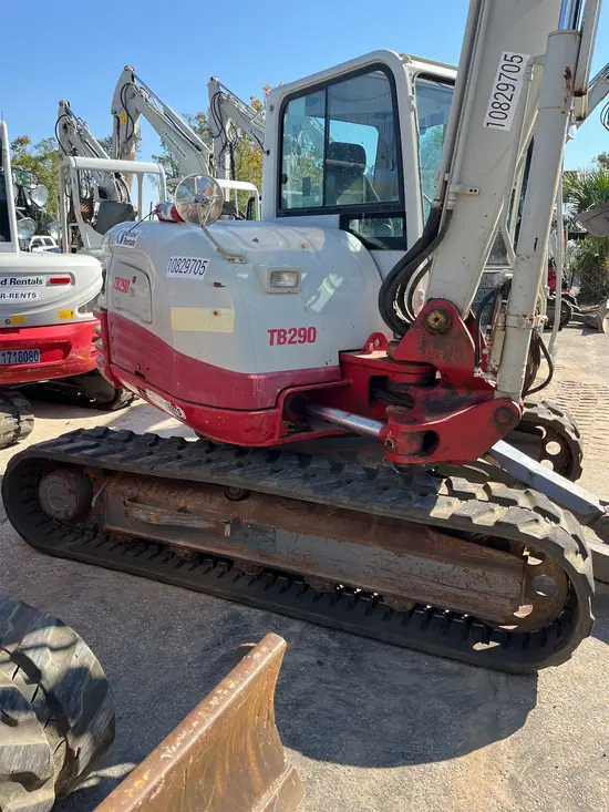 2018 Takeuchi TB290C Mini Excavator