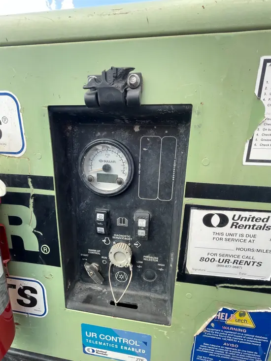 2017 Sullair 185DPQ-KU-T3 Air Compressor