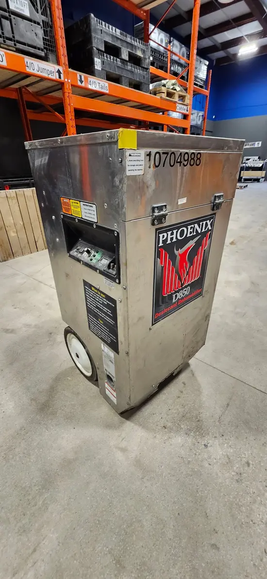 2017 PHOENIX PD850 Dehumidifier