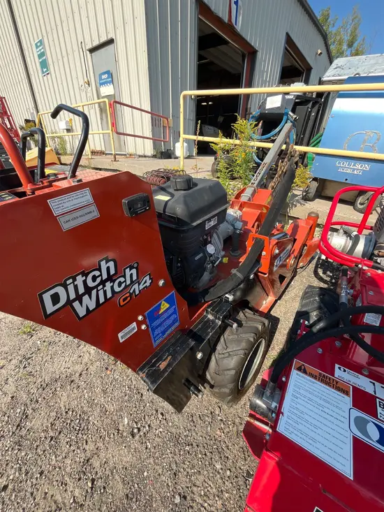 2018 Ditch Witch C14 Walk-Behind Trencher