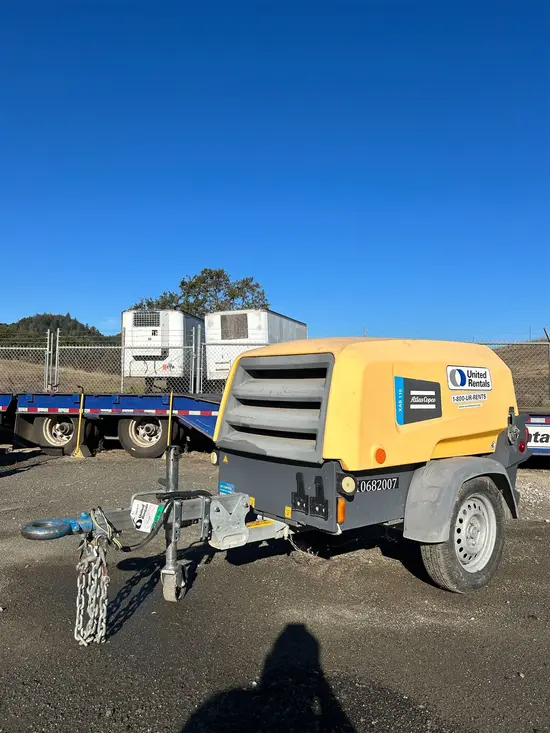 2017 Atlas Copco XAS110KD Air Compressor