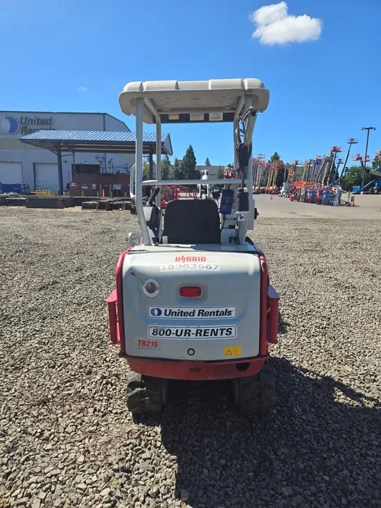 2019 Takeuchi TB216RH Mini Excavator