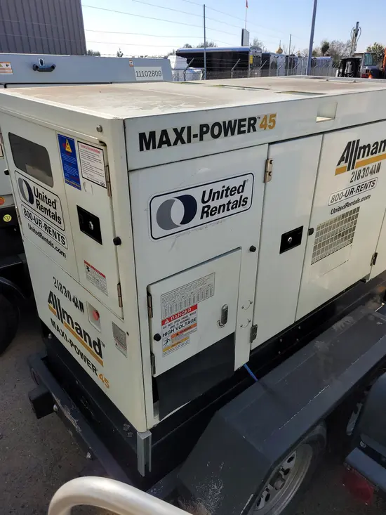 2018 Allmand MP45 Diesel Generator