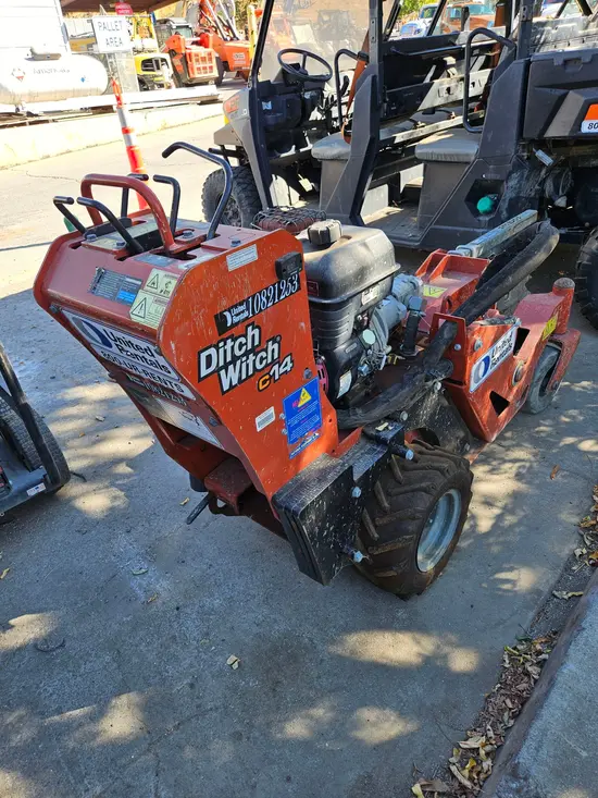 2018 Ditch Witch C14 Walk-Behind Trencher