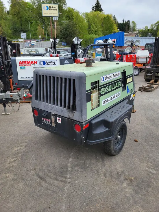 2018 Sullair 185DPQ-KU-T3 Air Compressor