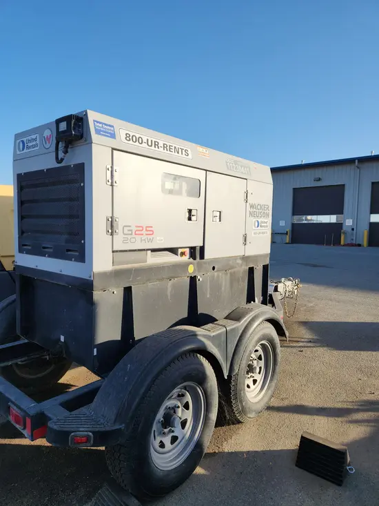 2021 Wacker Neuson G 25 Diesel Generator