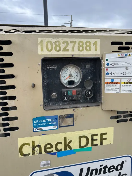 2018 Doosan P425/HP375WCUT4 Air Compressor