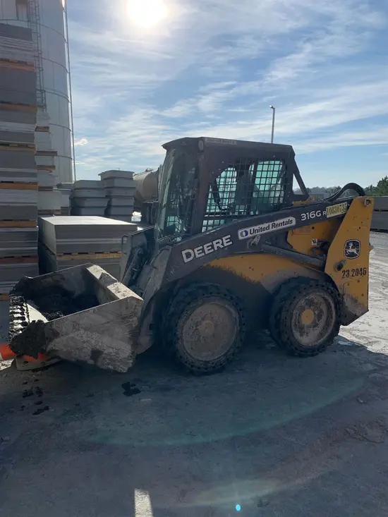 2018 John Deere 316GR Track Loader
