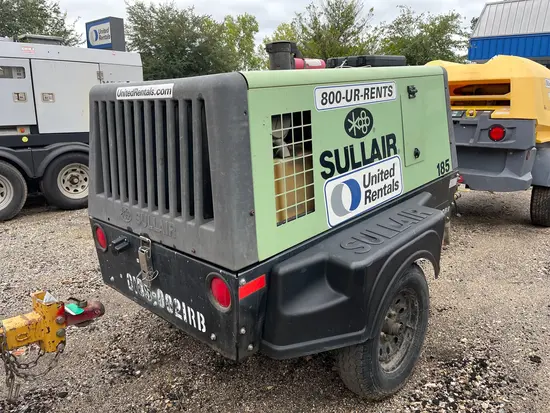 2017 Sullair 185D DPQ KU T4F Air Compressor