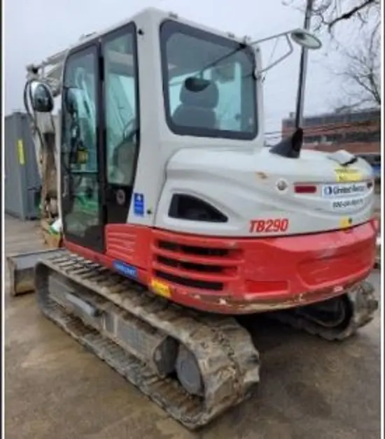 2019 Takeuchi TB290C Mini Excavator