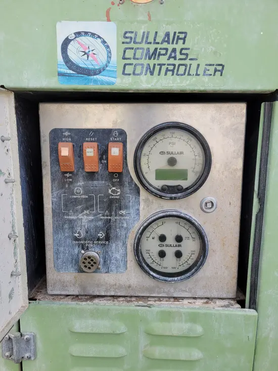 2017 Sullair 900HAF T2 Air Compressor