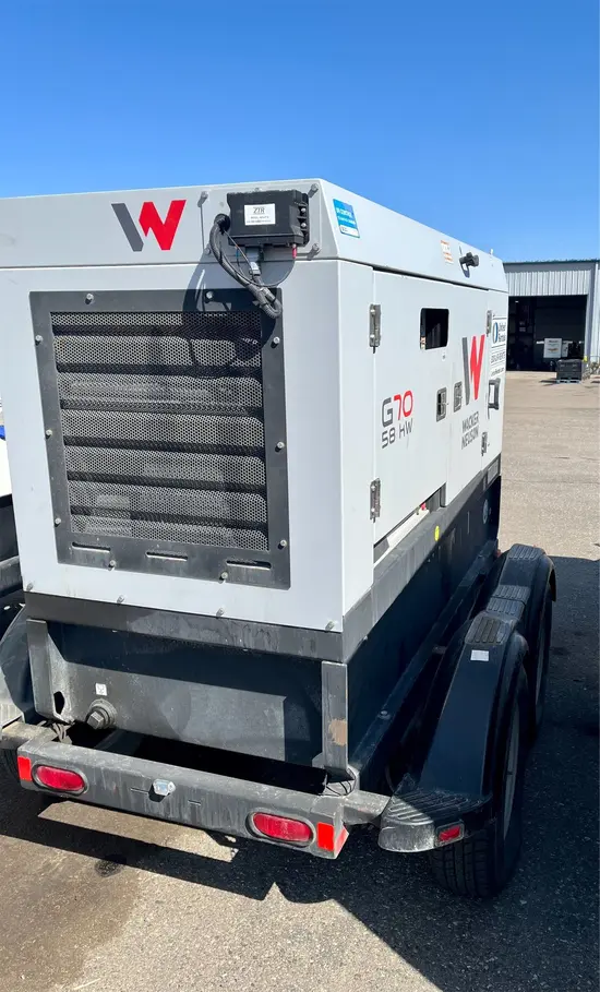 2019 Wacker Neuson G70 T4F Diesel Generator