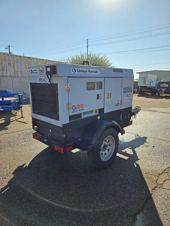 2019 Wacker Neuson G25 T4F Diesel Generator