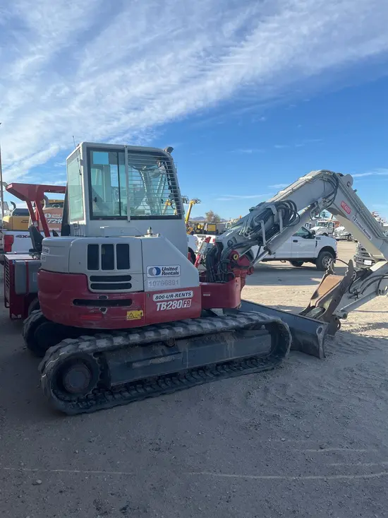 2018 Takeuchi TB280FR Excavator