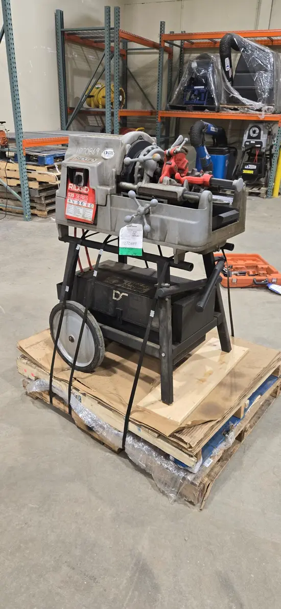 2021 RIDGID 535 Pipe Threading
