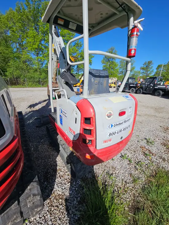 2019 Takeuchi TB216 Mini Excavator