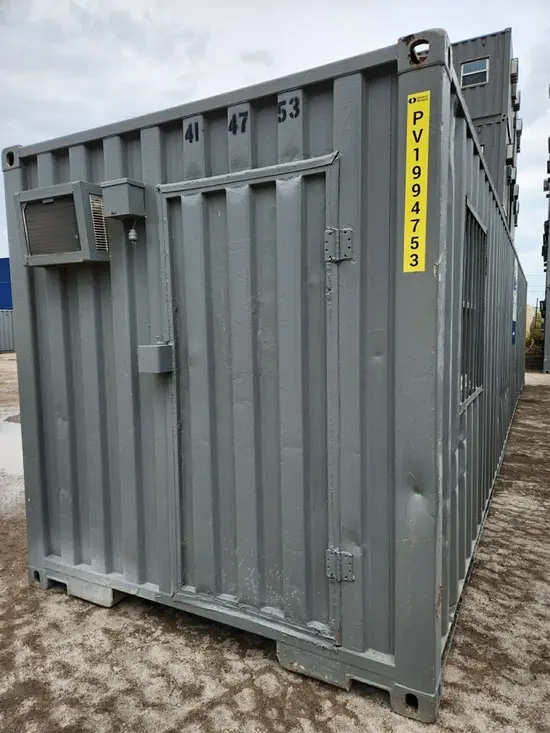 2018 MOBILE TRL 40' WITH 1 Ground-Level Office Container