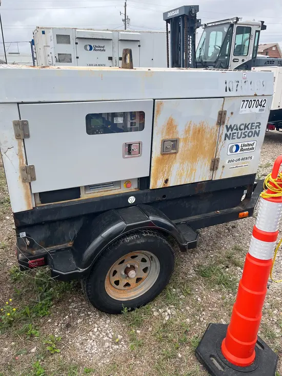 2018 Wacker Neuson G25 T4F Diesel Generator