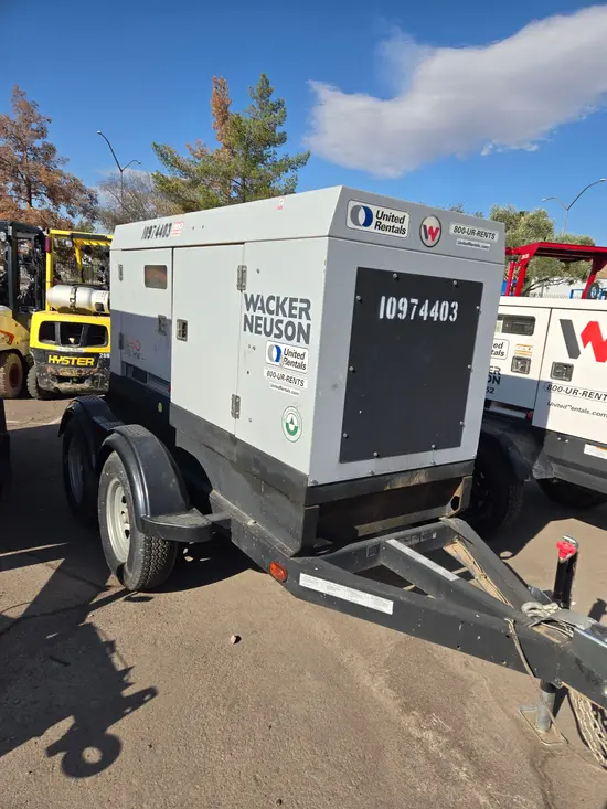 2019 Wacker Neuson G50 T4F Diesel Generator