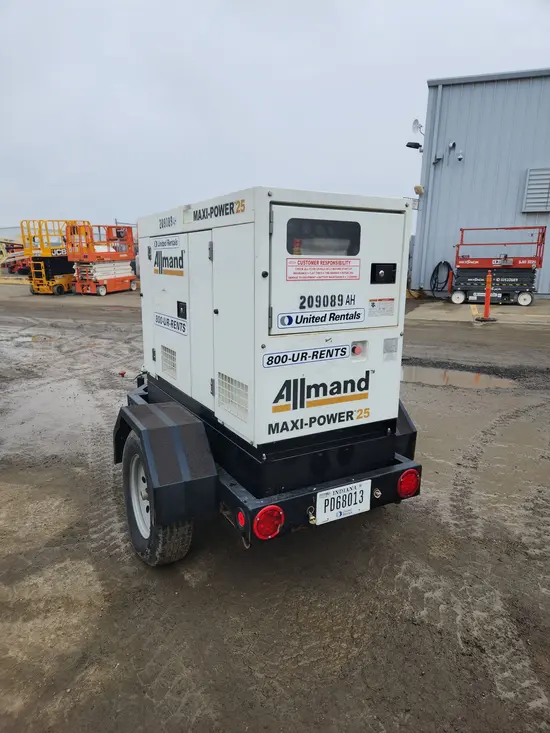 2018 Allmand MP25 Diesel Generator