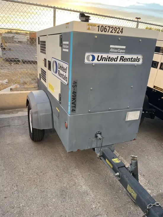 2017 Atlas Copco QAS 45 T4F Diesel Generator