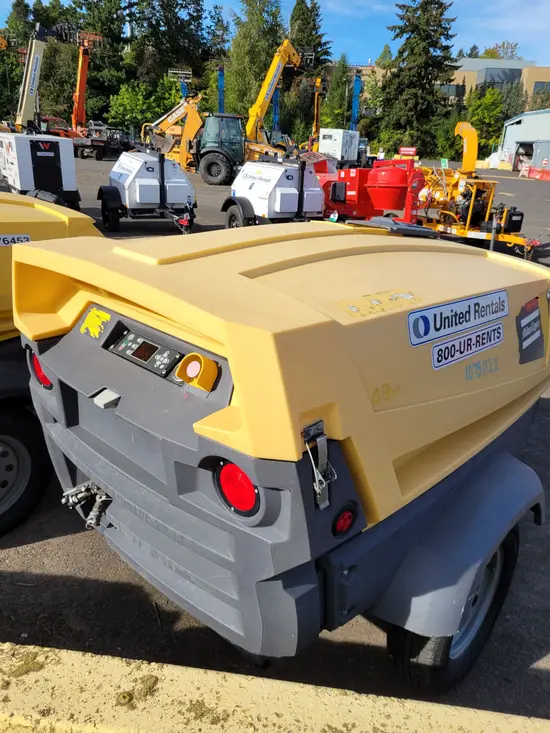 2018 Atlas Copco XAS185KD7 T4F Air Compressor