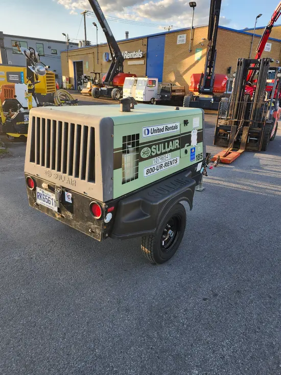 2018 Sullair 185DPQ-KU-T3 Air Compressor