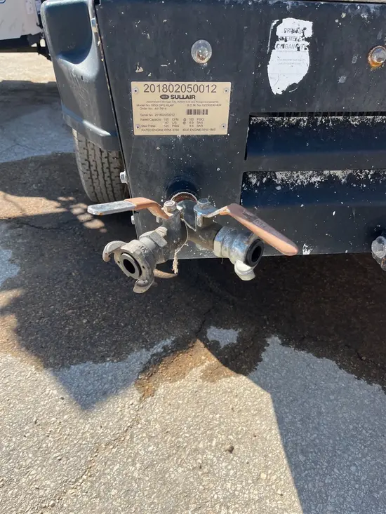 2018 Sullair 185DPQ-KU-T3 Air Compressor