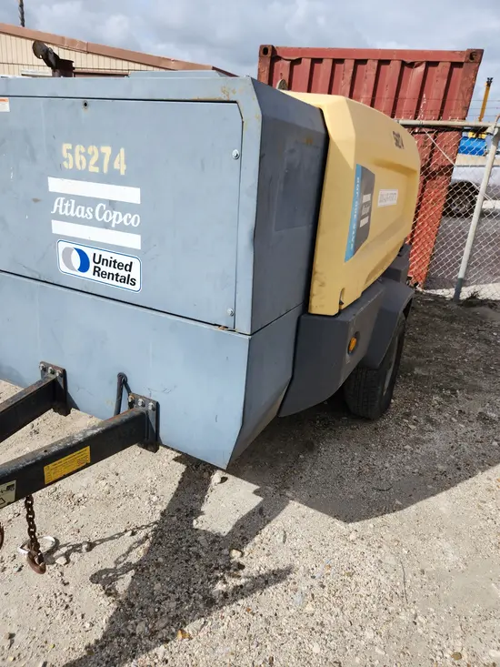 2017 Atlas Copco XATS400 Air Compressor