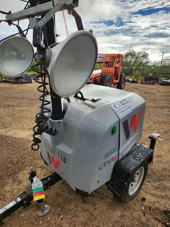 2017 Wacker Neuson LTV6K Towable Light Tower